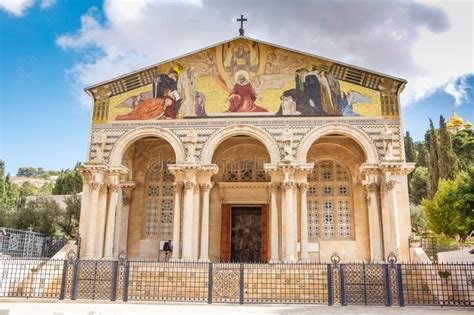 The Church Of All Nations Mount Of Olives Jerusalem Judea Israel