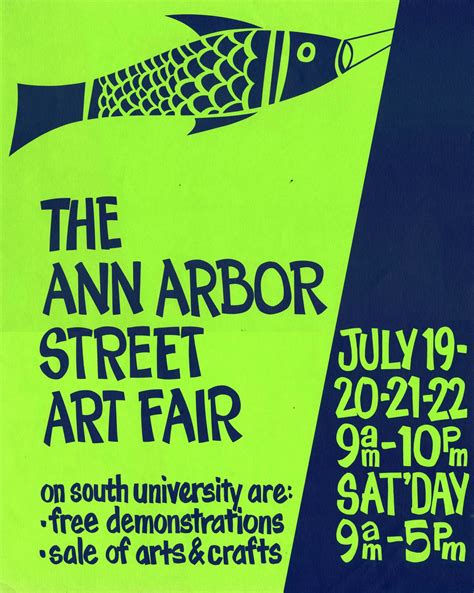 Street Art Fair Poster 1967 50 Years Of Originality A History Of