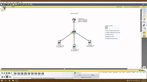 Router On A Stick Basic Tutorial Cisco Packet Tracer