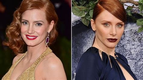 Jessica Chastain And Bryce Dallas Howard Are Not The Same Person Abc News