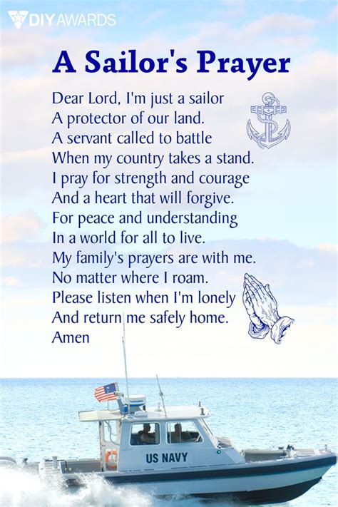 Navy Prayer T Plaques With Sailor In 2020 Sailors Prayer Prayers
