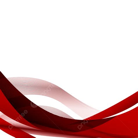 Red Wave Line Art Vector Design Background Red Background Red Banner