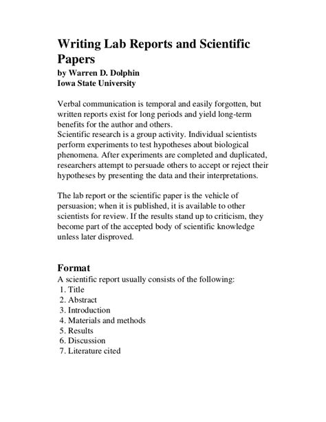 For example, it's impossible to argue that there is a conflict in current understanding by referencing articles that are 10 years old. Scientific review article format. How To Write A Good Scientific Literature Review. 2019-01-14