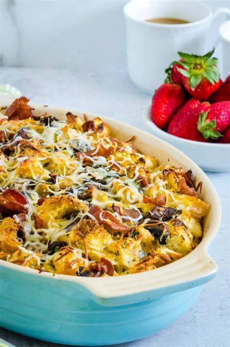 This Easy Make Ahead Breakfast Casserole Recipe Is Great For A Crowd On