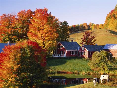 Vermonts Stunning Vermont Fall Desktop Backgrounds In Vivid Colors
