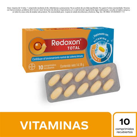 Redoxon Total Comprimido Recubierto Inkafarma