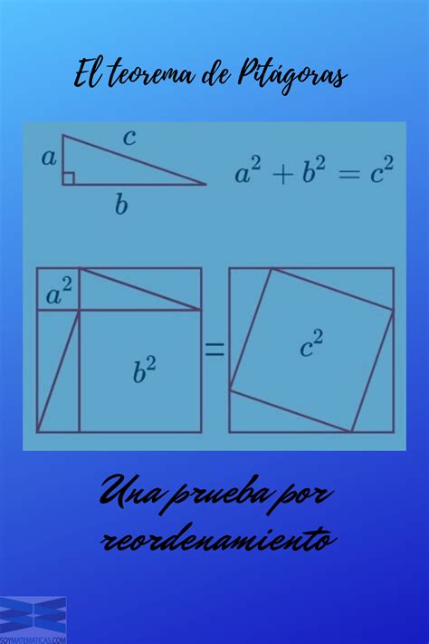 Teorema De Pitágoras Teorema De Pitagoras Matematicas Ejercicios