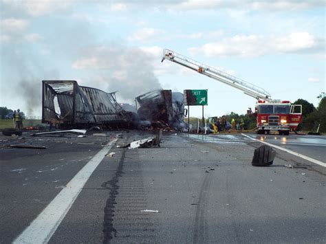 2 Tractor Trailers Involved In Crash On Route 15 In Liberty Twp Video