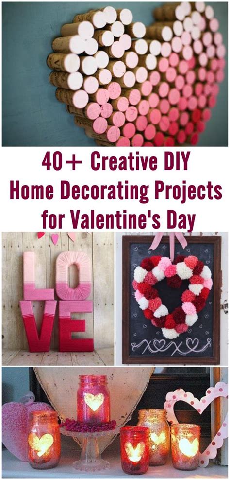 40 Creative Diy Home Decorating Projects For Valentines Day I