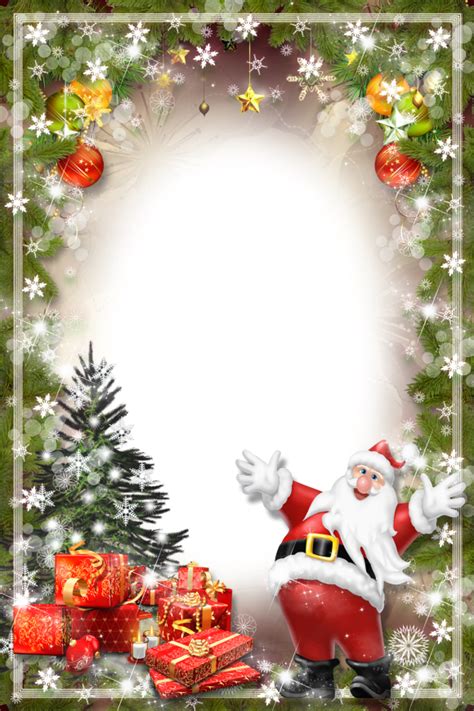 Green, green leaves frame,plant frame. ForgetMeNot: New Year and Christmas frames