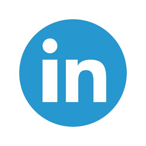 Linkedin Logo Png Circle As It Is Not A Vector Format Its Not