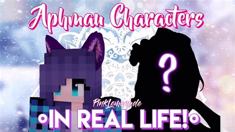 Aphmau Characters In Real Life 100 True Youtube