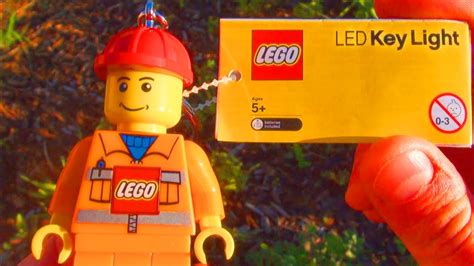 Lego Giant Minifigure Torch Flashlight Legocity Led Key Light Review