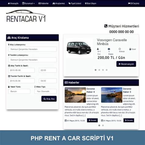 Rent A Car Scripti V3 Hazır Scriptler