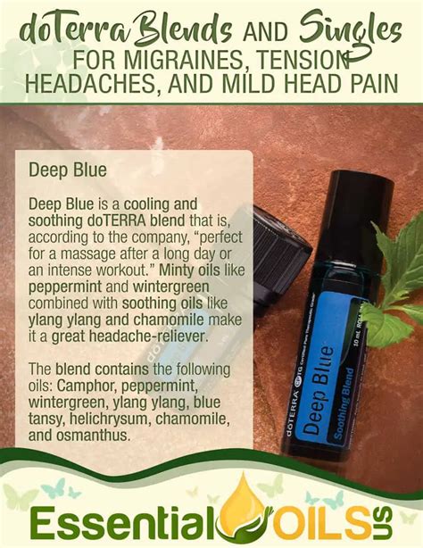 Best Doterra Products For Migraines And Headaches Essential Oils Us