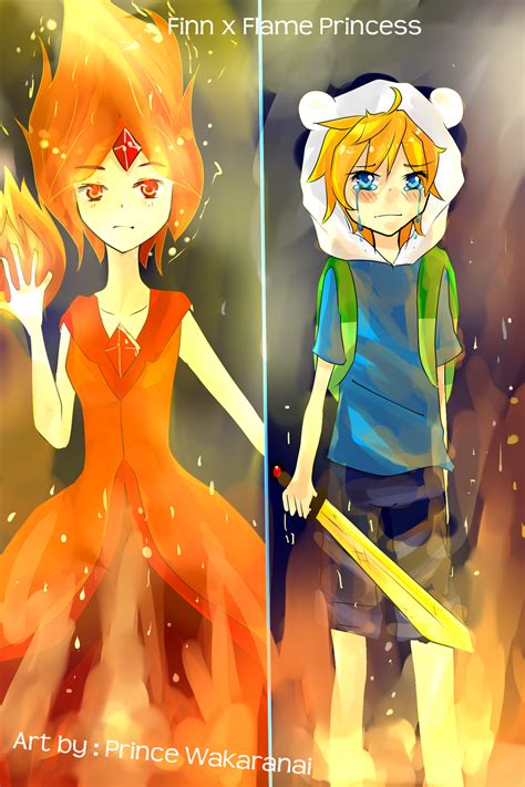 Finn X Flame Princess By Princewakaranai On Deviantart