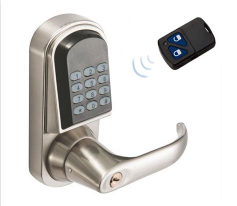 Zinc Alloy Remote Control Lock Intelligent Electronic Door Locks Remote