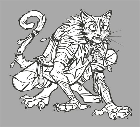 Tabaxi Commission By Spacemerperson On Deviantart