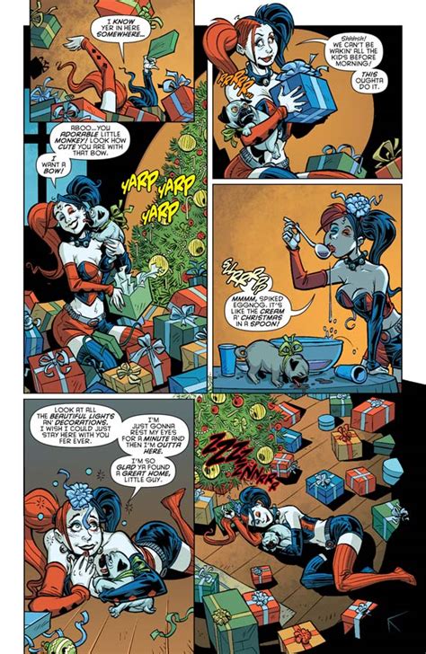 Are doubts rolling over your head and confusing you? Harley Quinn's Five Tips for Enjoying the Holidays | DC