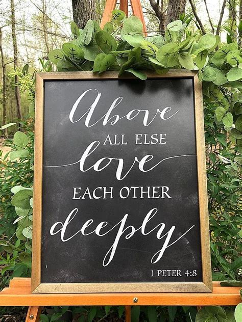 Bible Verse Wedding Signs For Christian Weddings Forget Him Knot