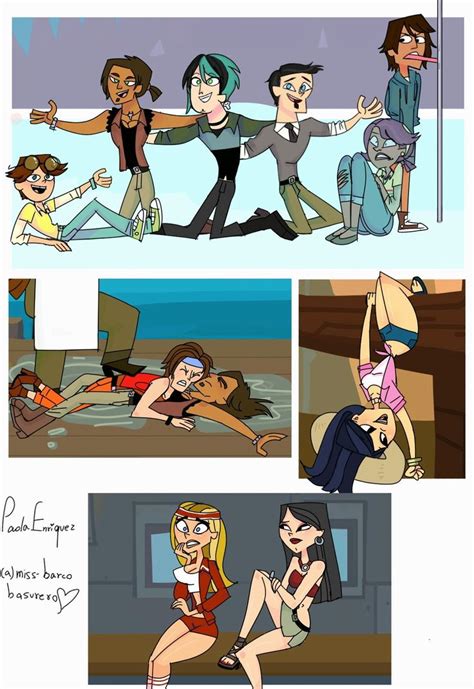 total drama swap pt 3 total drama island drama cartoon tv