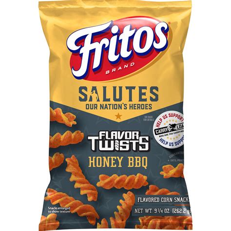 Fritos Flavor Twists Honey Bbq Flavored Corn Snacks Smartlabel™
