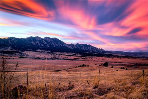 Sunset Over The Flatirons Boulder Co Oc 60004017 Reddit