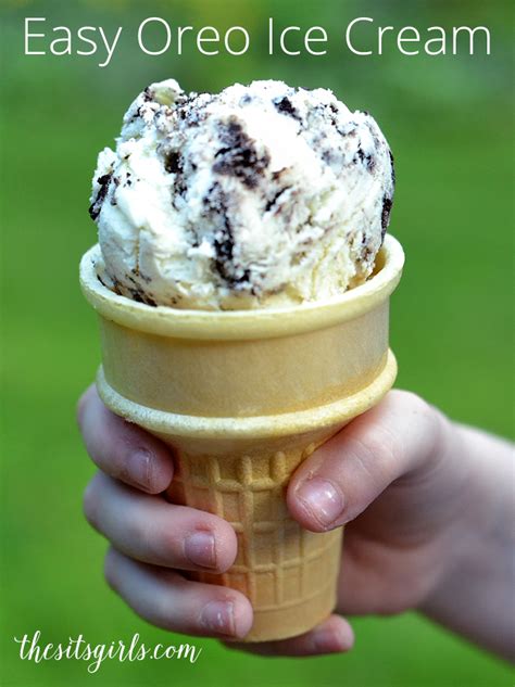 Cool down with an ice cream twist on the classic creamsicle flavor. Easy Oreo Ice Cream | Homemade Ice Cream Recipe