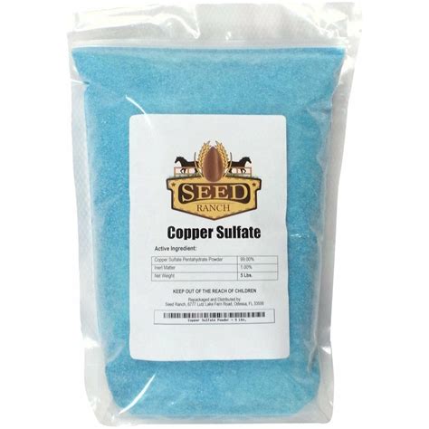 Copper Sulfate Powder 1 Lb Seed World