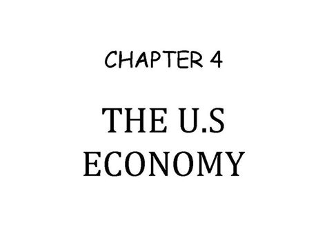 ESL English PowerPoints US Economy