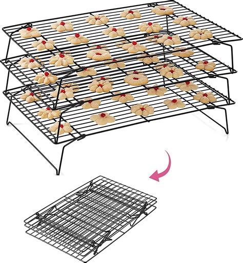 Casewin Cooling Racks Stainless Steel Non Stick Baking Racks And Oven