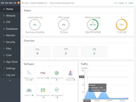 AaPanel Free And Open Source Hosting Control Panel One Click LAMP LEMP