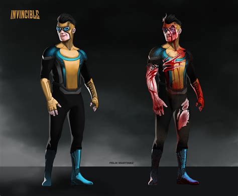 Invincible Realistic Suit Design By Félix Martínez Rinvincible