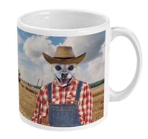 The Farmer Personalised Pet Mug Fable And Fang