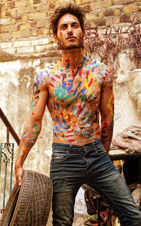 Free Images Body Paint Male Pakistan Islamabad Shoots Shirtless