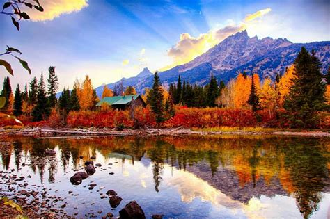 Fall Grand Tetons Grand Teton National Park Teton National Park