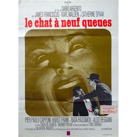 the cat o nine tails movie poster 23x32 in