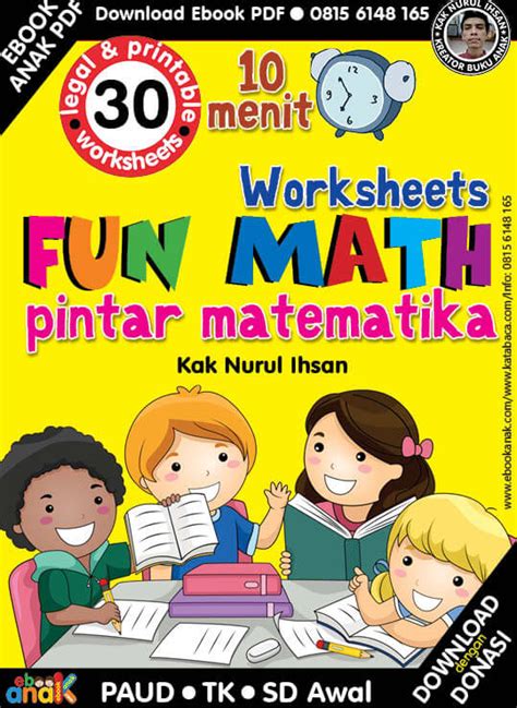 Computer fun math / by lisa trumbauer ; Ebook PDF 10 Menit Worksheets Fun Math Pintar Matematika ...