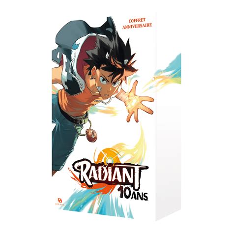 Radiant Coffret Collector 10 Ans Tony Valente Manga