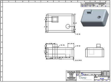 Introduction To Creating Drawings In Proengineer