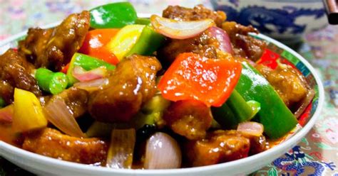 Sweet and sour chicken cantonese style. 3 hungry tummies: Gu Lou Yuk 咕噜肉 Cantonese Style Sweet And ...