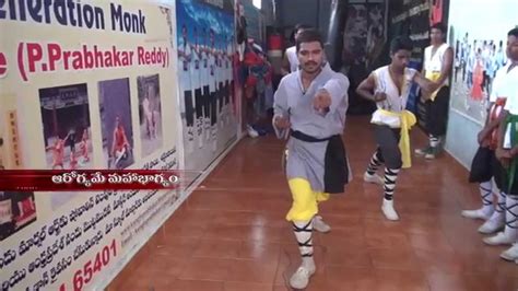 India Shaolin Temple Training Kung Fu Warrior Monk Shifu Prabhakar
