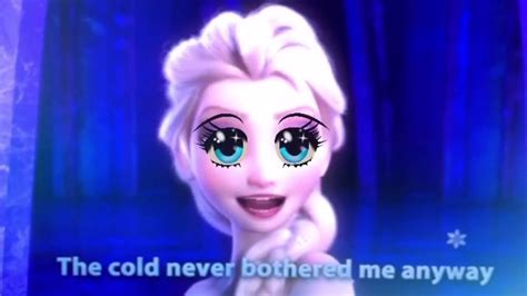 Frozen Elsa Funny Face Elsa Has Big Pretty Eyes Youtube