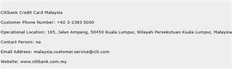 We are committed to ensuring that. Citibank Credit Card Malaysia Customer Service Phone ...