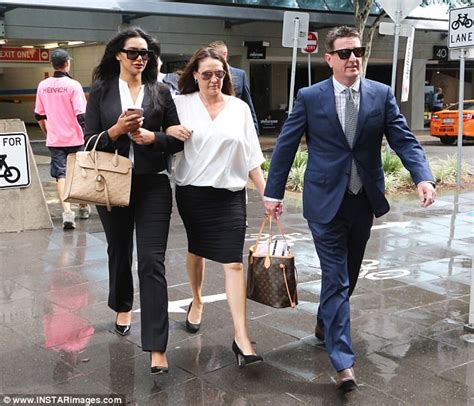 Travers Candyman Beynon Arrives At Brisbane Court Daily Mail Online