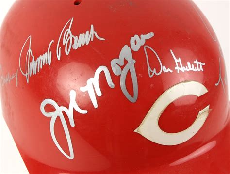 Lot Detail - 1997 Cincinnati Reds Multi Signed ABC Batting Helmet w/ 12