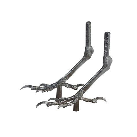Pewter Bird Feet Suitable For Dipper Cardinal And Turn Stone