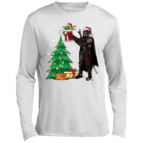 The Mandalorian Christmas Long Sleeve T Shirts For Men Women The