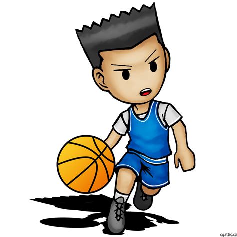 Cartoon Basketball Player Drawing in 4 Steps With Photoshop in 2020