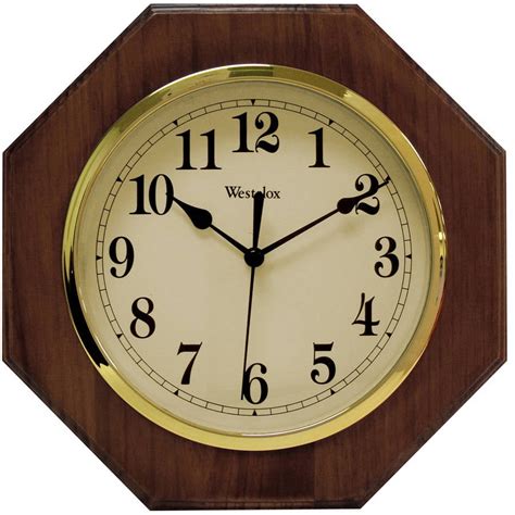 Westclox 10 In Octagon Wall Clock